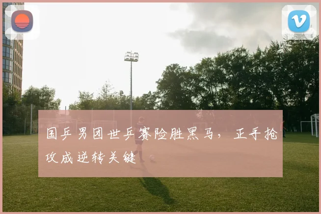 国乒男团世乒赛险胜黑马，正手抢攻成逆转关键